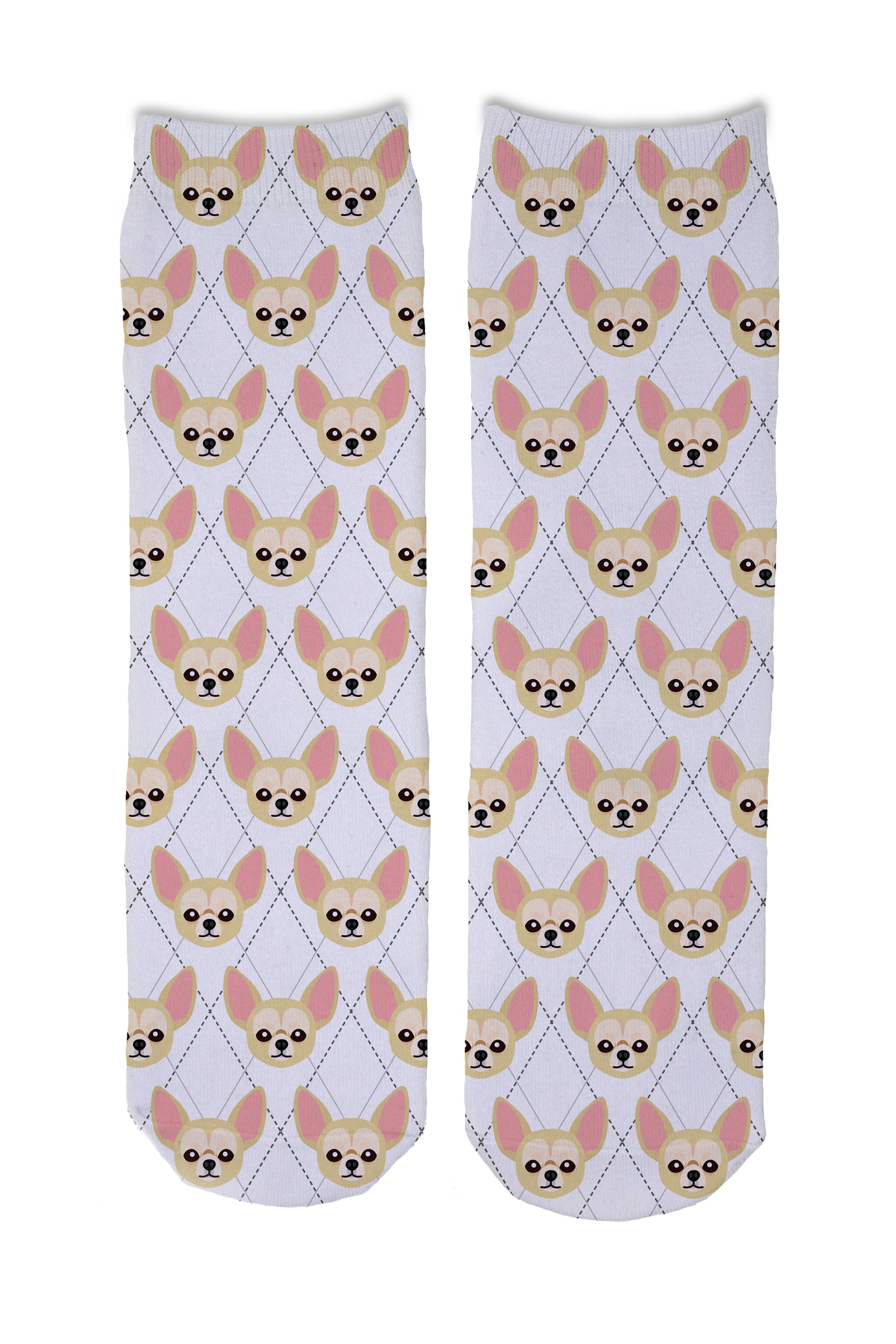 RAINING CATS AND DOGS CREW SOCK - CLAIRVAUX